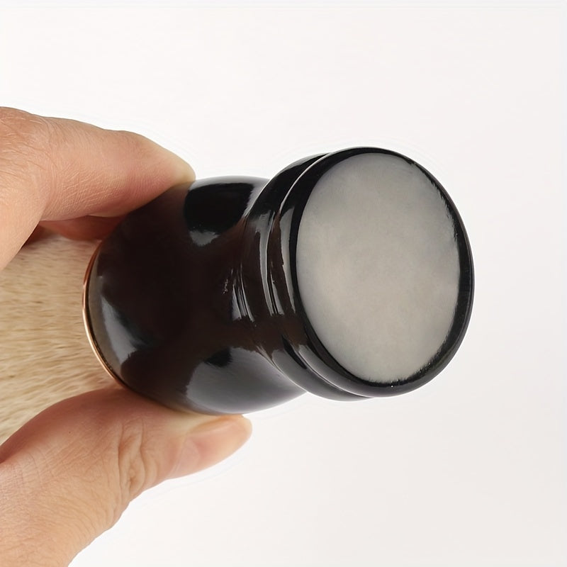 Cepillo de afeitar para hombres, brocha de maquillaje, herramienta de limpieza facial con espuma