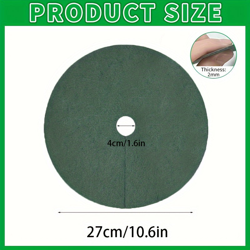 12pcs Tree Protection Cover Circular Grass-Proof Fabric Mats for Weed Control 26.92cm 41.91cm 61.98cm