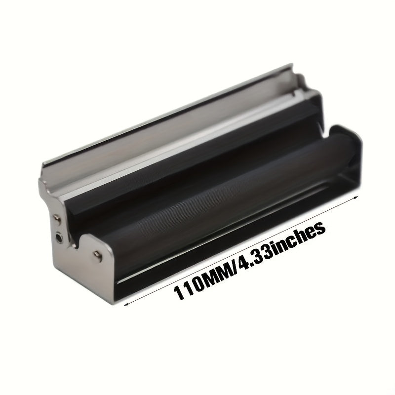 Durable Metal Cigarette Rolling Machine Black 70mm 78mm 110mm Sizes