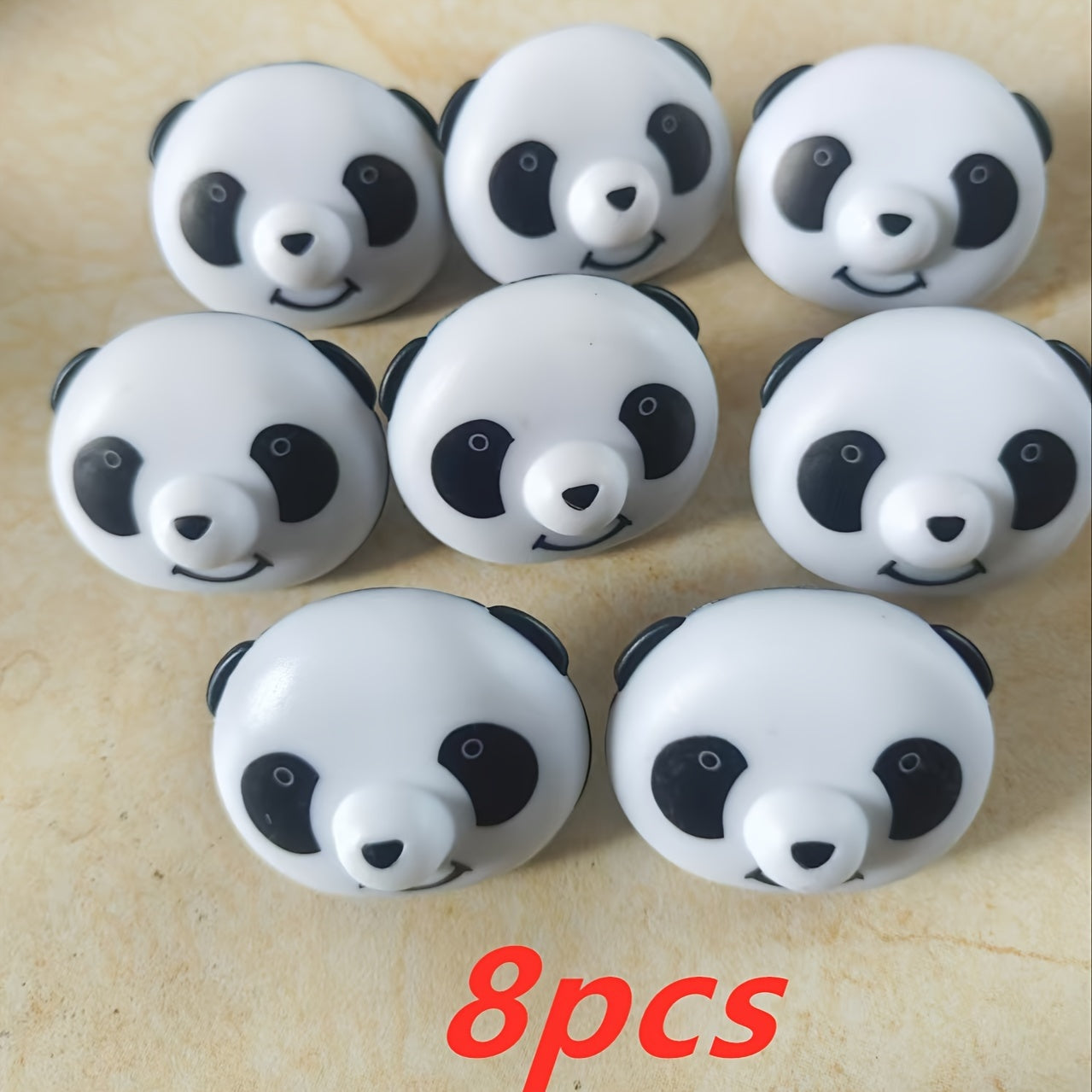 Black Panda Design Magnetic Duvet Cover Clips Reversible Bed Sheet Fasteners Non-Slip Quilt Holders