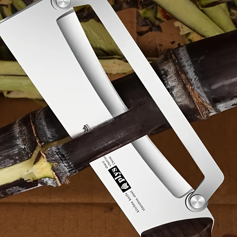 Stainless Steel Paring Knife with Wooden Handle for Fruit Peeling and Kitchen Tasks