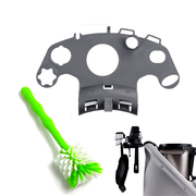 Thermomix TM5 TM6 aksessuarlaringizni ushbu uskunada tartibga soling - qopqoq, spatulalar, tozalash cho'tkalari va boshqa narsalarni tartibli saqlang va osonlik bilan foydalaning, ushbu oziq-ovqat bilan aloqa qilmaydigan saqlash tokchasi bilan.