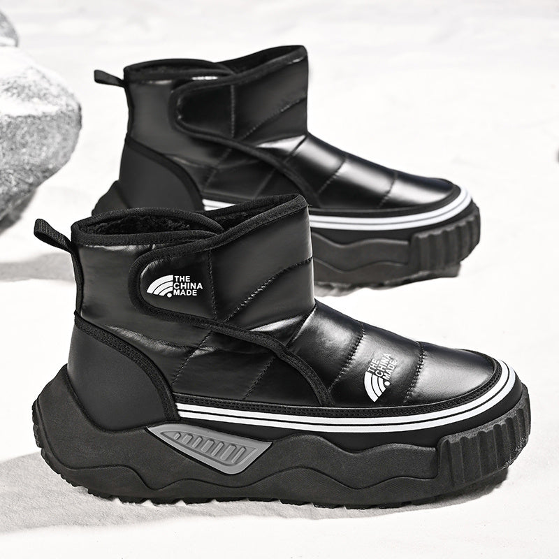 Women's Cold Weather Slip-On Snow Boots Non-Slip EVA Cushioned