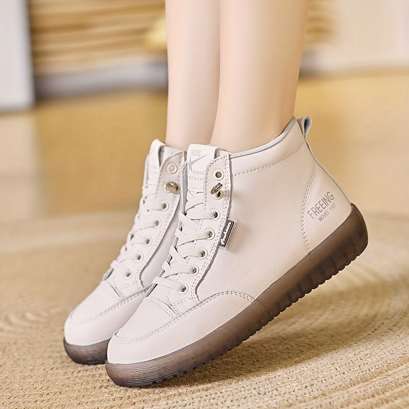 Women's Soft-Soled Anti-Slip Travel High-Top Sneakers