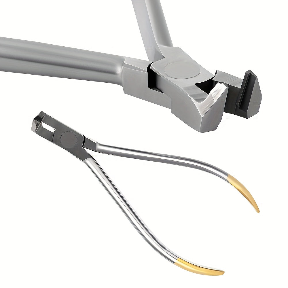 Precision Stainless Steel Wire Cutters Ergonomic Grip Sharp Blade Nickel Titanium Coated