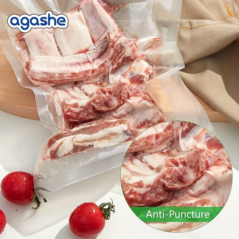 1 Roll Heavy Duty Vacuum Sealer Bags, 5m Long, Puncture Prevention, Heat Resistant, Ideal for Food Storage, Meal Prep, Steak, Sous Vide Cooking