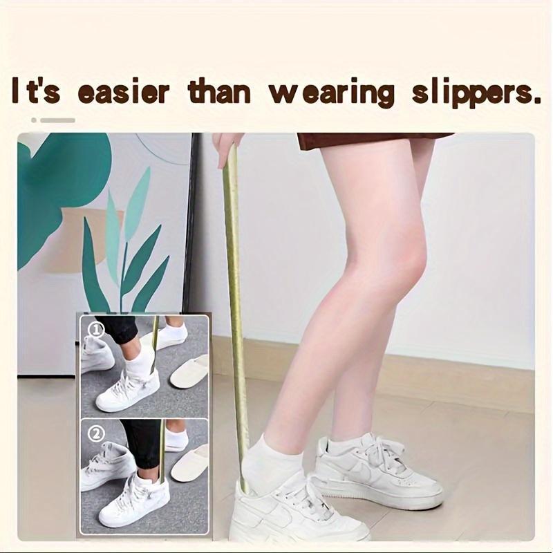 Unisex Stainless Steel Extra-Long Shoe Horn Durable Easy Slip-On