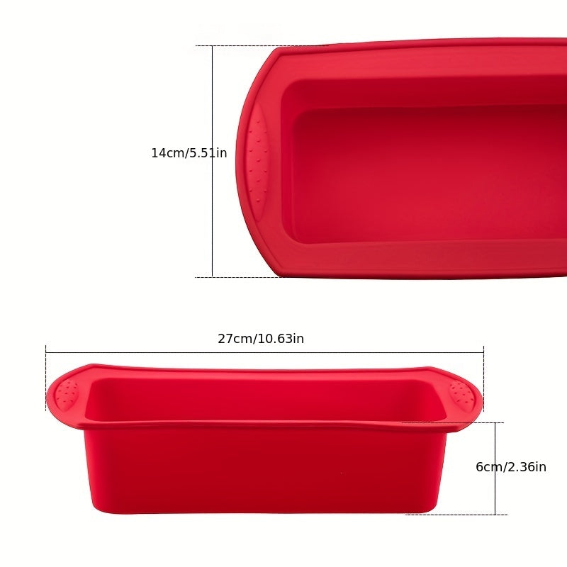 Silicone Loaf Pan for Baking Bread Candy Toast Non-Stick Rectangular Mold