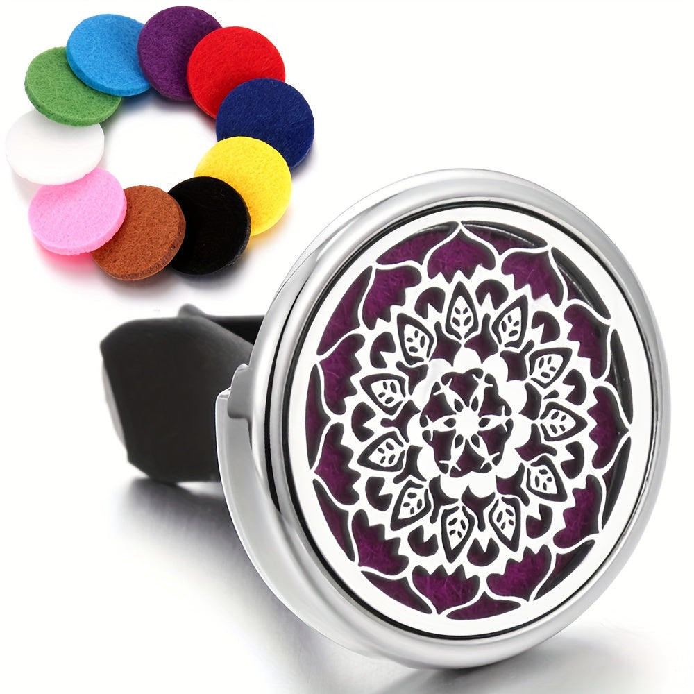 Car Interior Air Freshener Clip Aromatherapy Diffuser Car Vent Clip with Pads