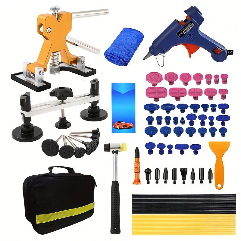 Car Dent Remover Kit Automotive Paintless Dent Puller Suction Cup Repair Tool
