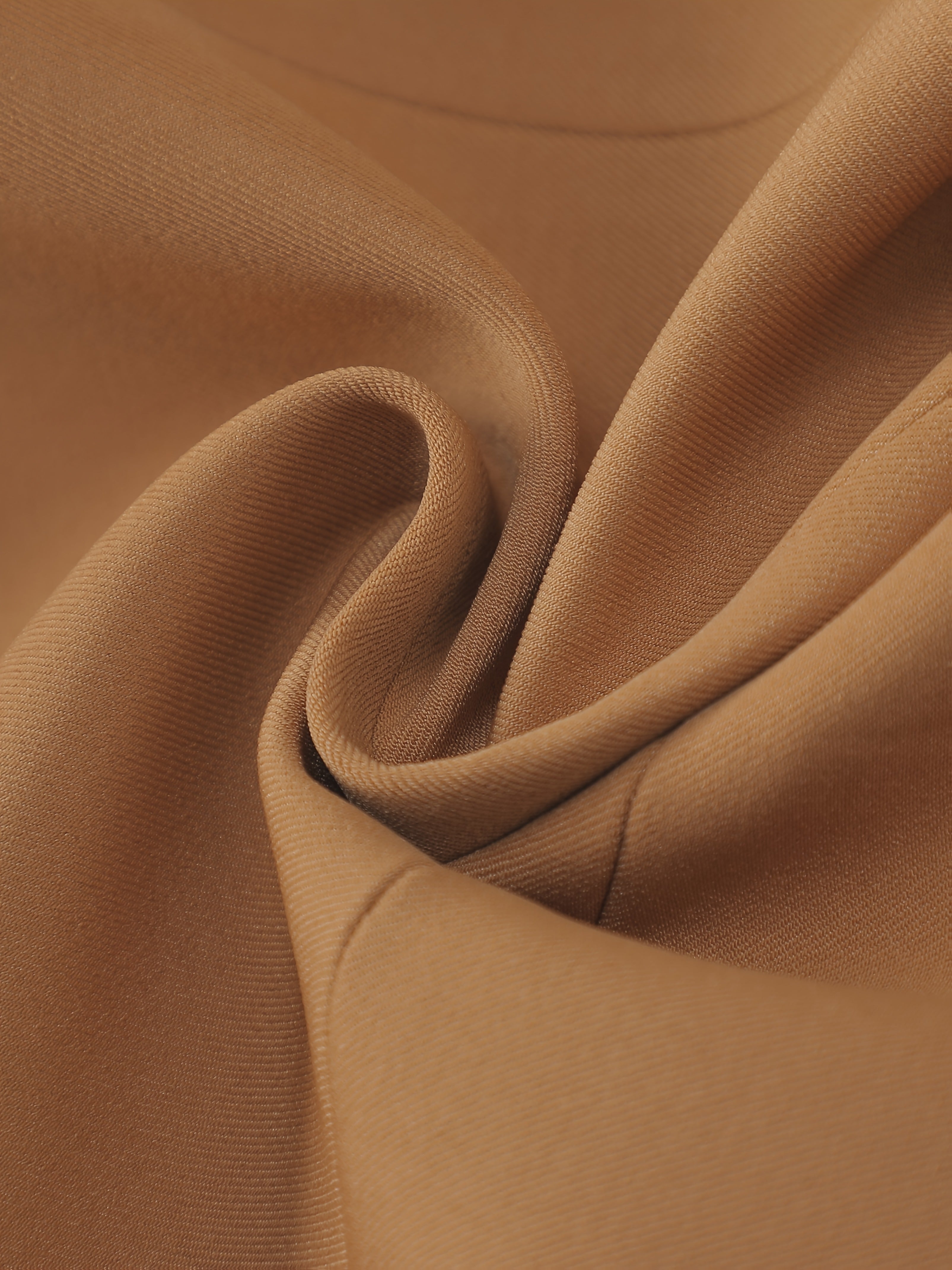 Blazer de mujer con doble bolsillo, poliéster spandex, color sólido, ropa de oficina, primavera y otoño