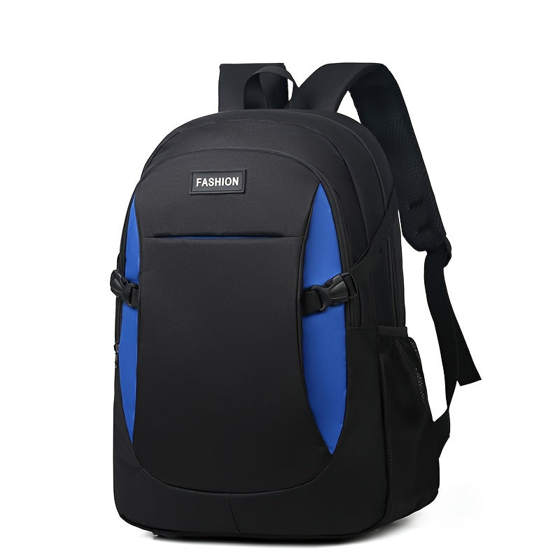 Large Capacity Waterproof Nylon School Backpack for Going Out and Casual Use