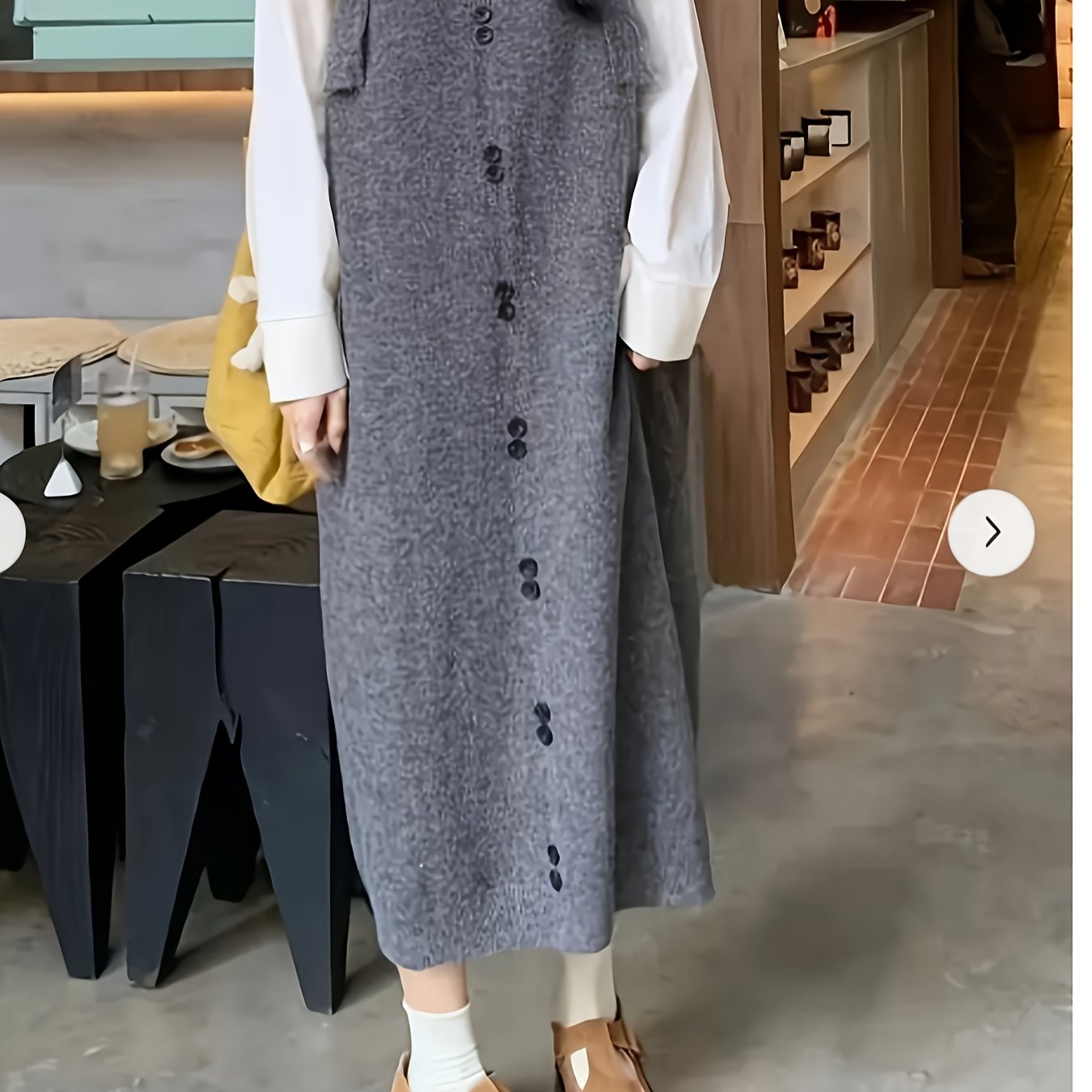 Plus Size Women's Pullover Dress Casual Loose Fit Black Plus Size Dress