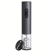 Electric Wine Opener Battery Powered Automatic Corkscrew with Cutter and Kitchen Supplies