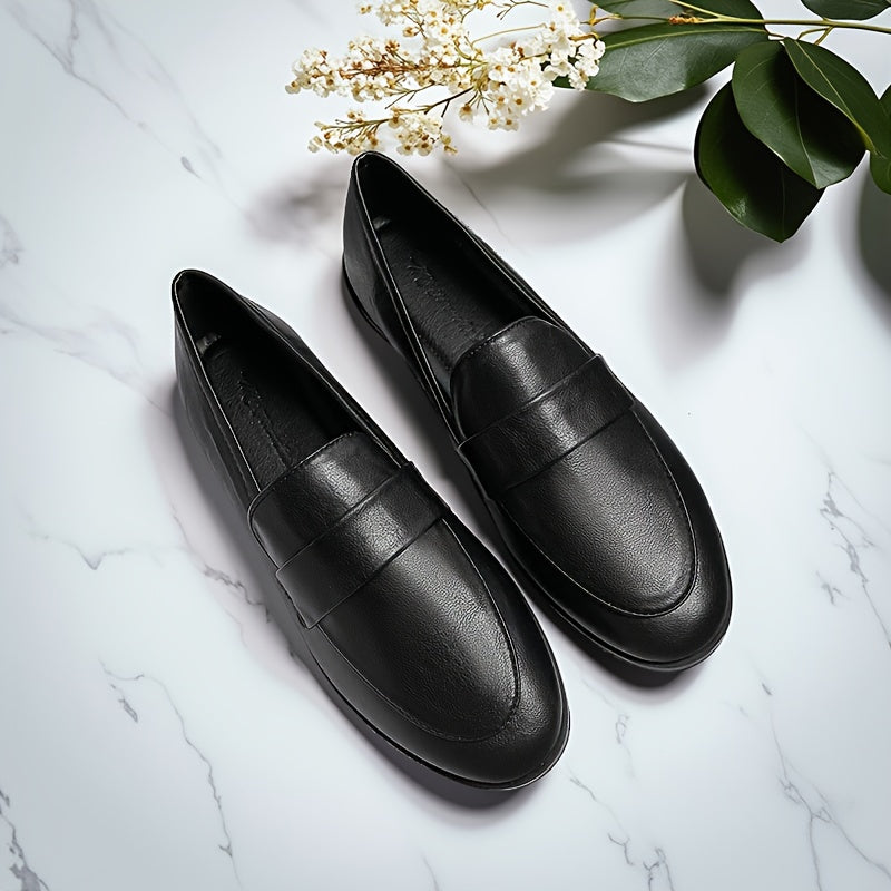 Women's Synthetic Slip-On Flat Shoes Casual Work Comfortable Lightweight