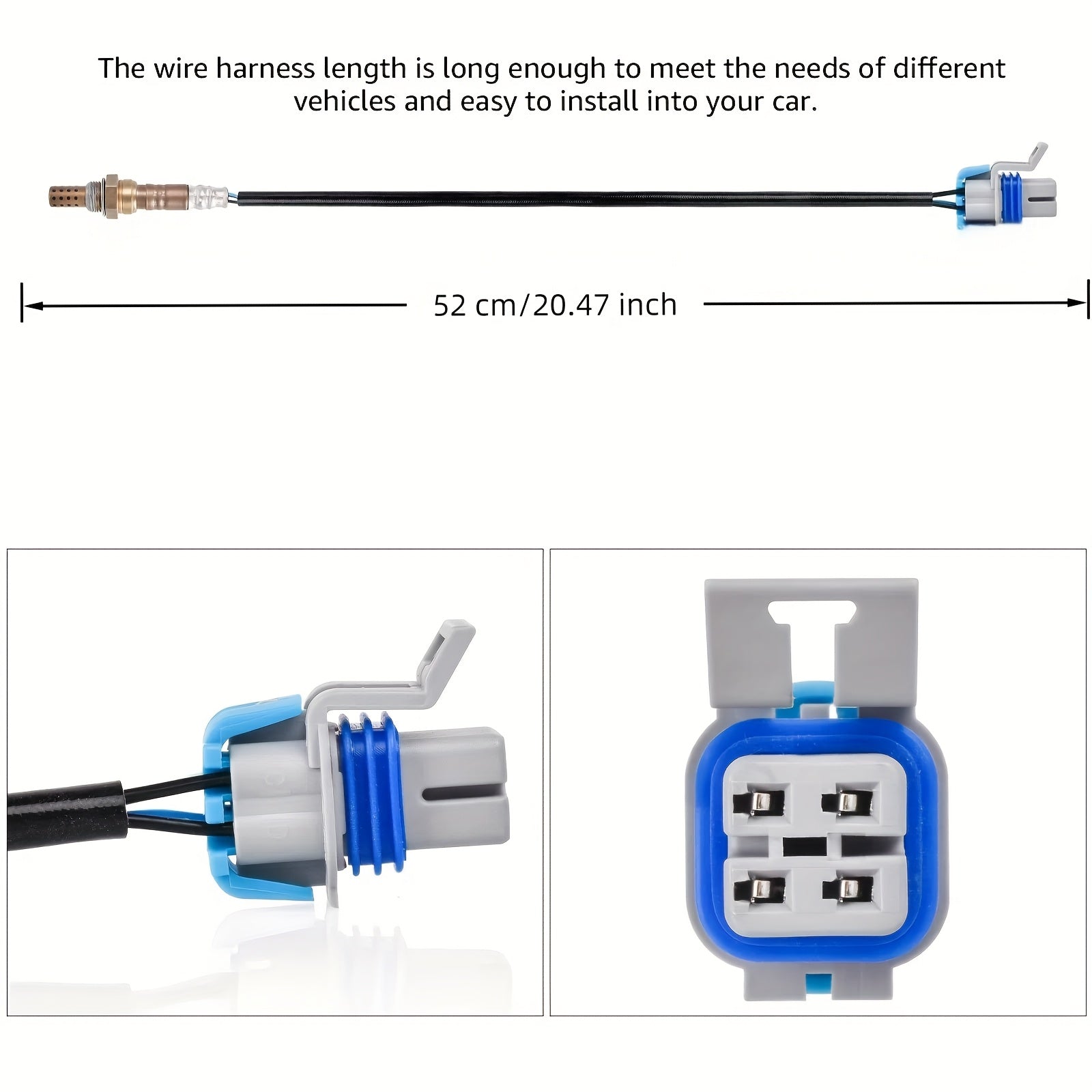Oxygen Sensor Downstream Compatible With Chevrolet GMC Silverado Tahoe Yukon