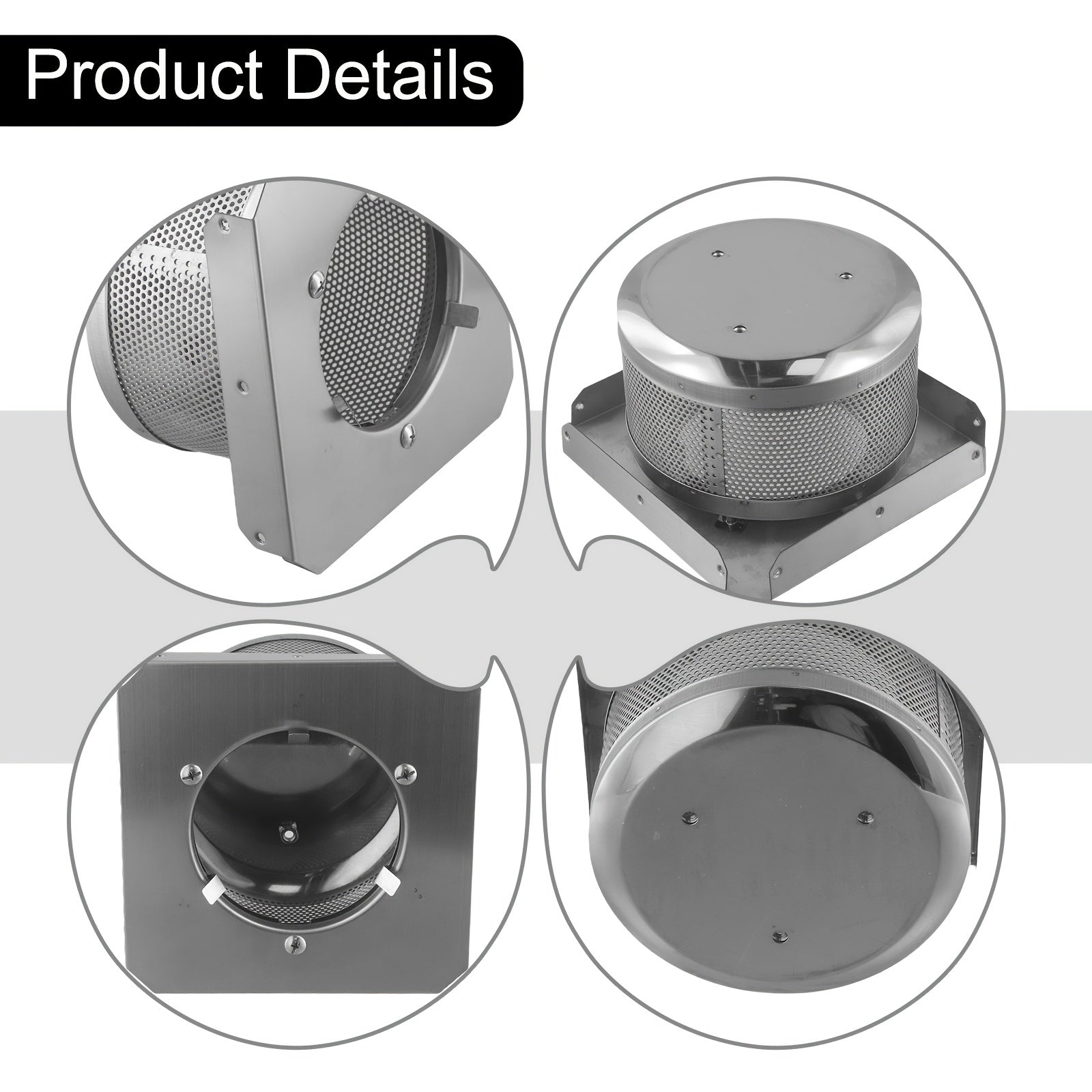 Outdoor Stainless Steel Gas Heater for Patio Garden Backyard