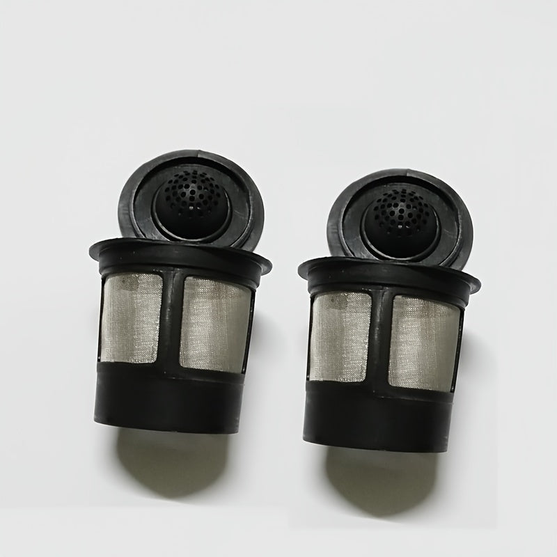 2 Pieces Reusable BPA Free Purple Coffee Filter Cups Set