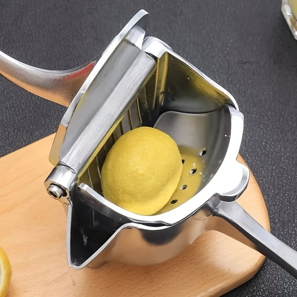 Manual Lemon Juicer Stainless Steel Kitchen Tool for Fruit Juicing