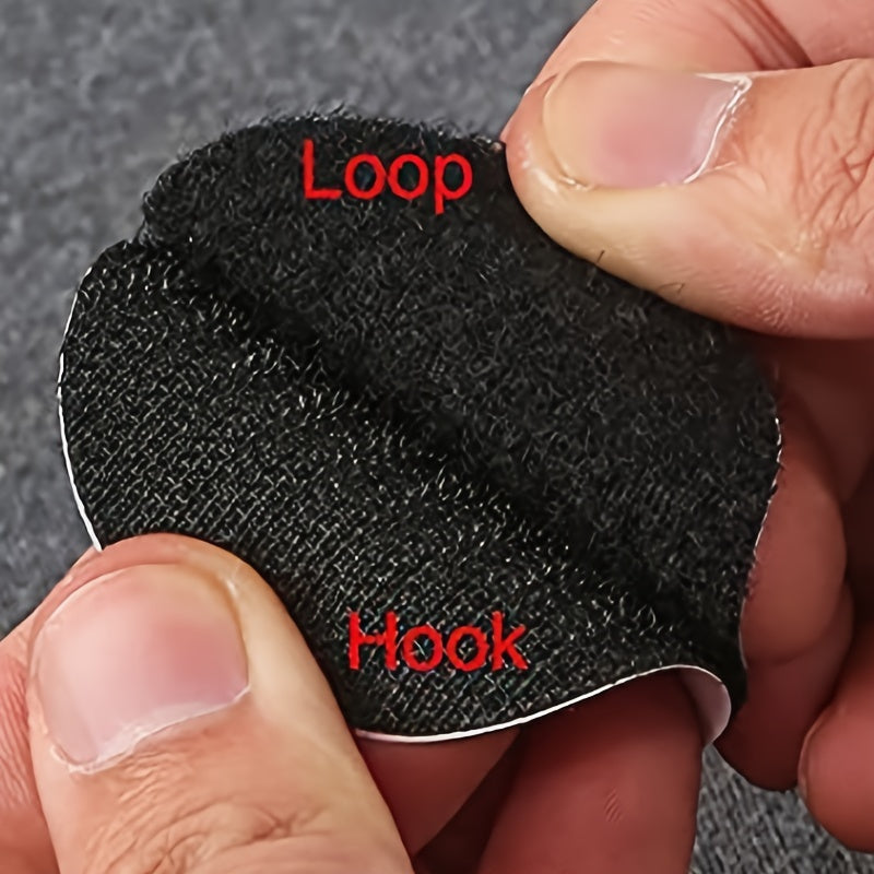 White Non-Slip Sofa Pad with 6cm Invisible Circular Adhesive for No-Mark Comfort