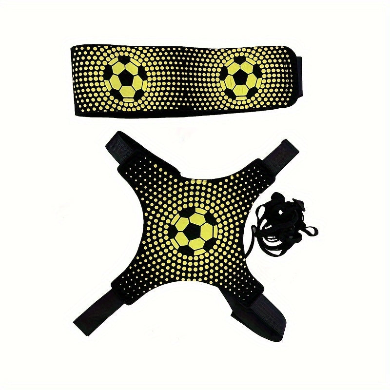 Unisex Adults PVC Football and Volleyball Dribbling Belt Set for Ball Control Training