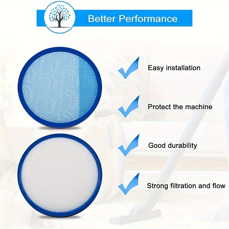 2 Pack Reusable HEPA Vacuum Filters for Windtunnel Series Compatible with UH71250 UH71255 UH72600