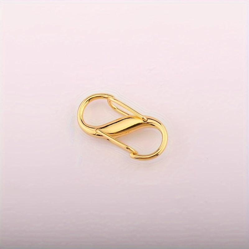 Set of 5 Alloy S-Hook Chain Adjusters for Bag Straps Metal Length Regulators