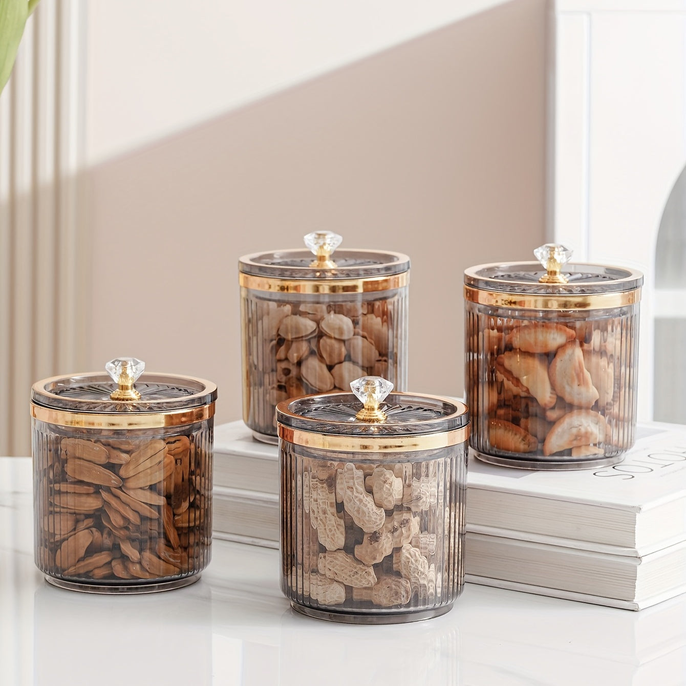 Acrylic Sugar Jar for Parties and Celebrations 7cm Table Decoration