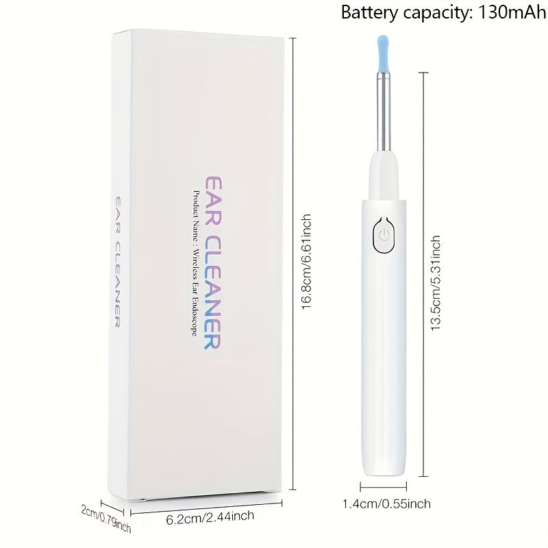 Aqlli Vizual Quloq Qoshiq Gyroskop bilan, Simsiz WiFi, Ultra HD Kamera