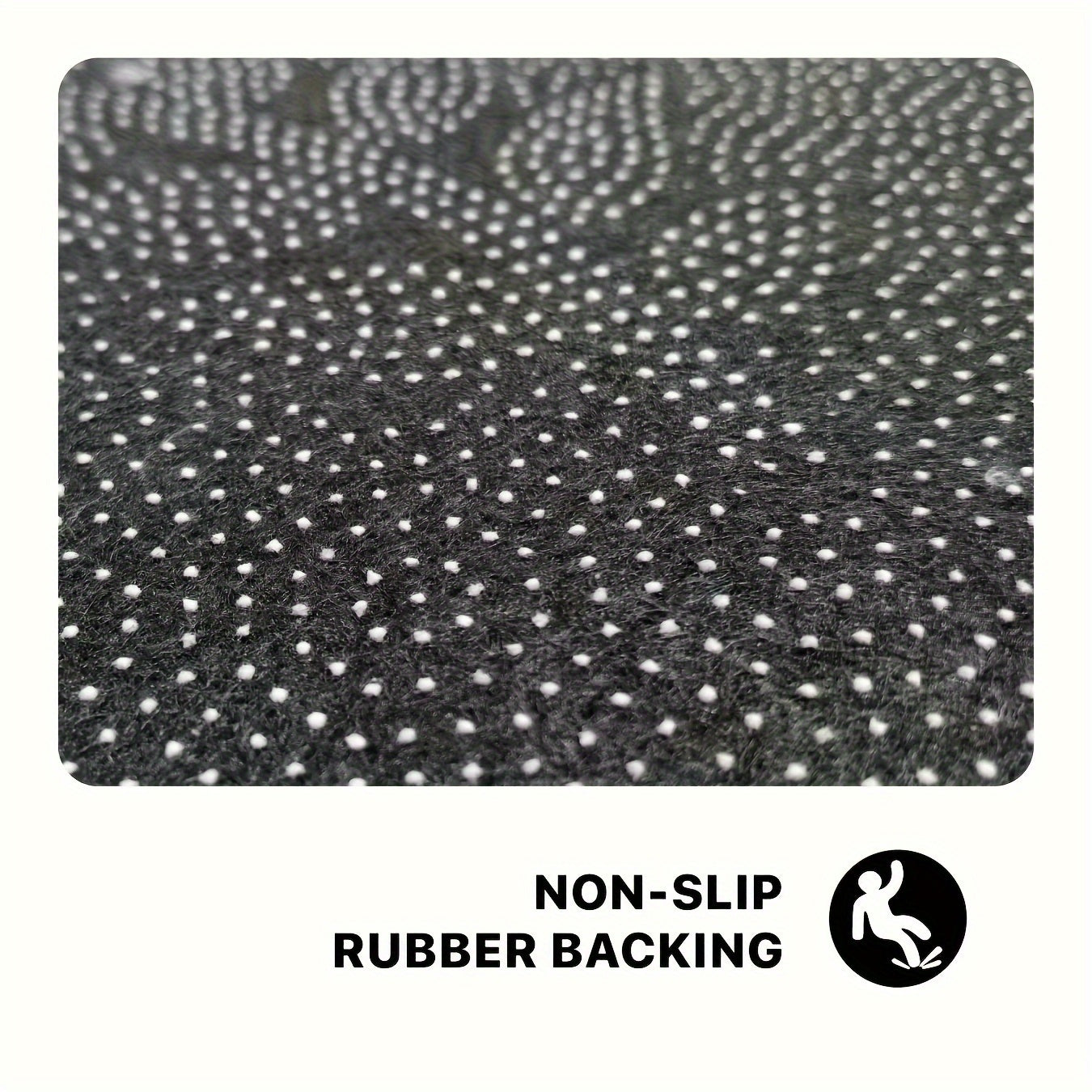 Soft Green Leaf Floor Mat Non-Slip Absorbent for Bathroom Kitchen Entryway