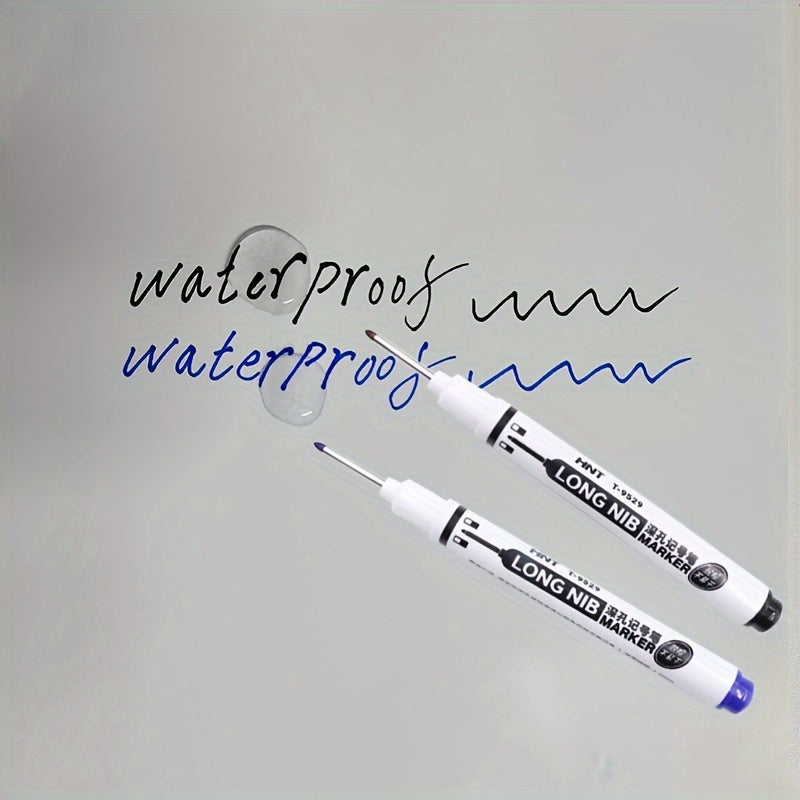 Set de 6 marcadores de punto medio resistentes al agua para madera, metal, cerámica