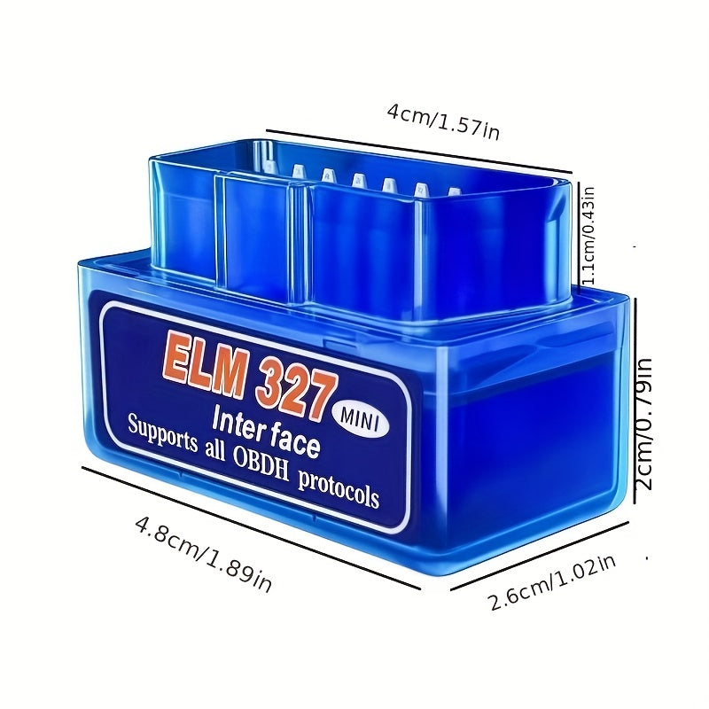 Simsiz OBD-II Avtomobil Diagnostik Skanneri Xatoliklarni Aniqlash uchun, USB bilan quvvatlanadi