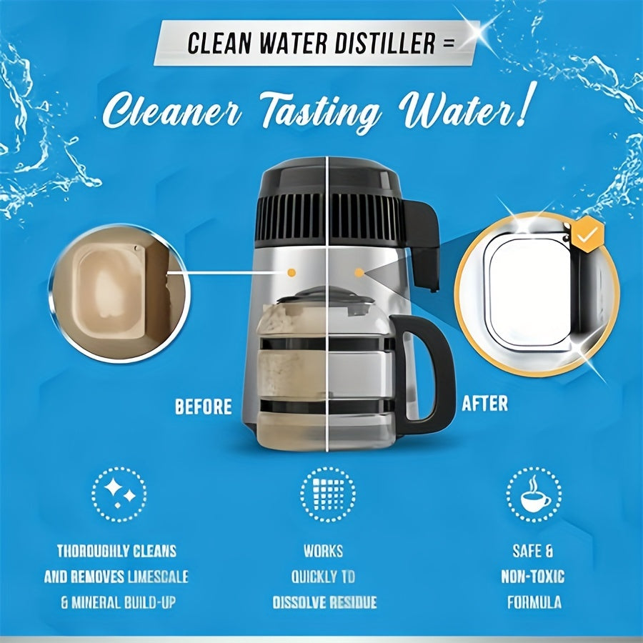 120 Pack Stainless Steel Cleaner Powder 10g Heavy-Duty Degreaser Non-Toxic