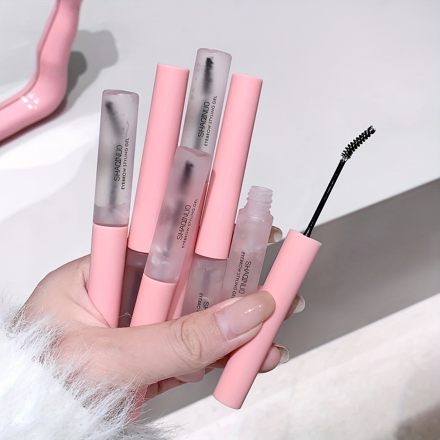 Waterproof Sweatproof 3D Wild Brow Styling Gel Transparent Natural-Looking Brow Enhancer