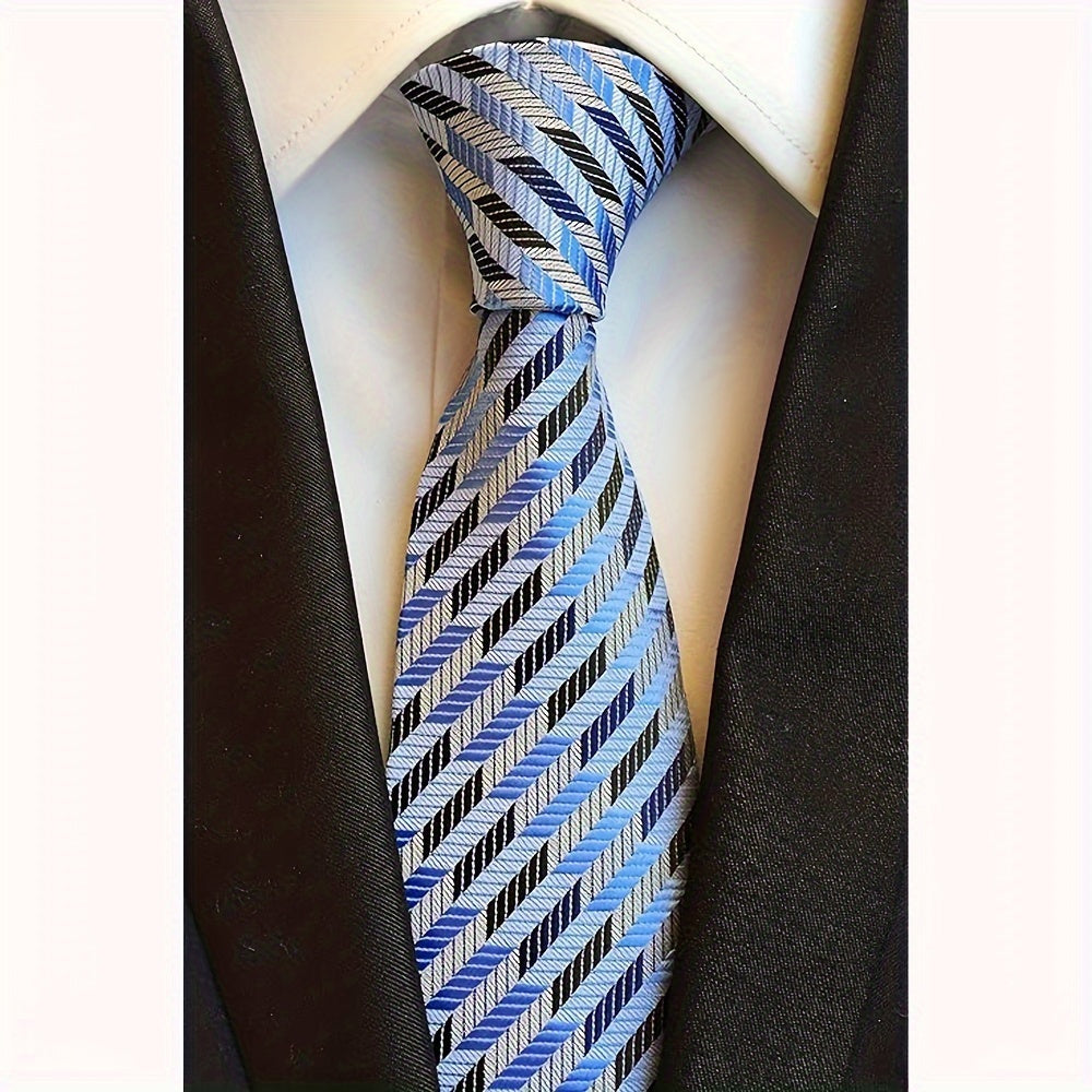 Набор из шести ярких мужских галстуков для деловой и официальной одежды