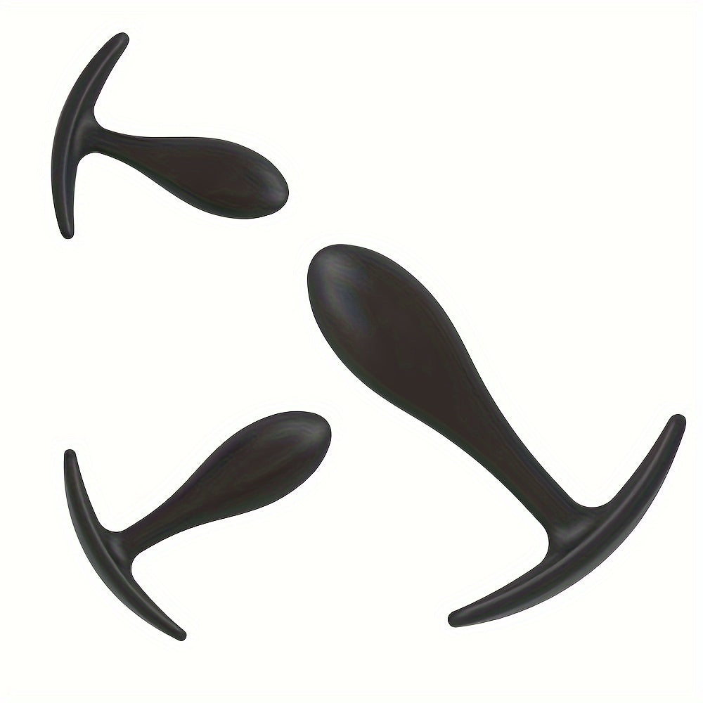 Adult Silicone Anal Plug Small Wearable Dilator for Men Women