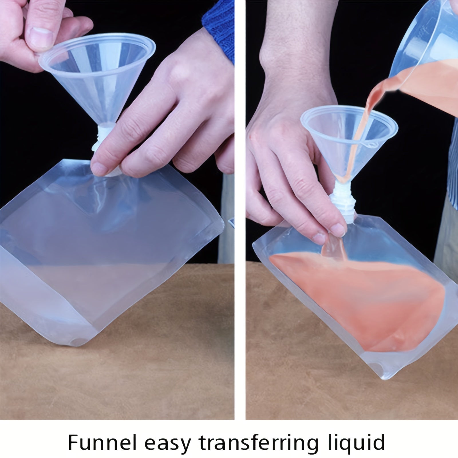 Reusable Plastic Water Bottles Set of 6 8oz 12oz 16oz 32oz Leak-Proof Portable