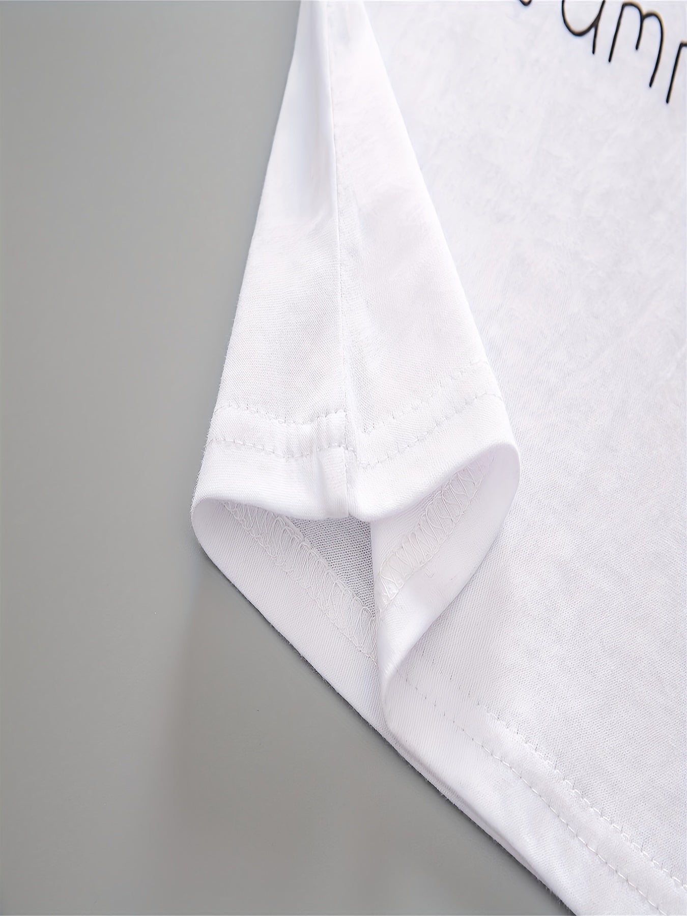 Kichkina qizlar uchun yozgi paxta 2 ta qismlik to'plam, qovun naqshli T-shirt va shortlar