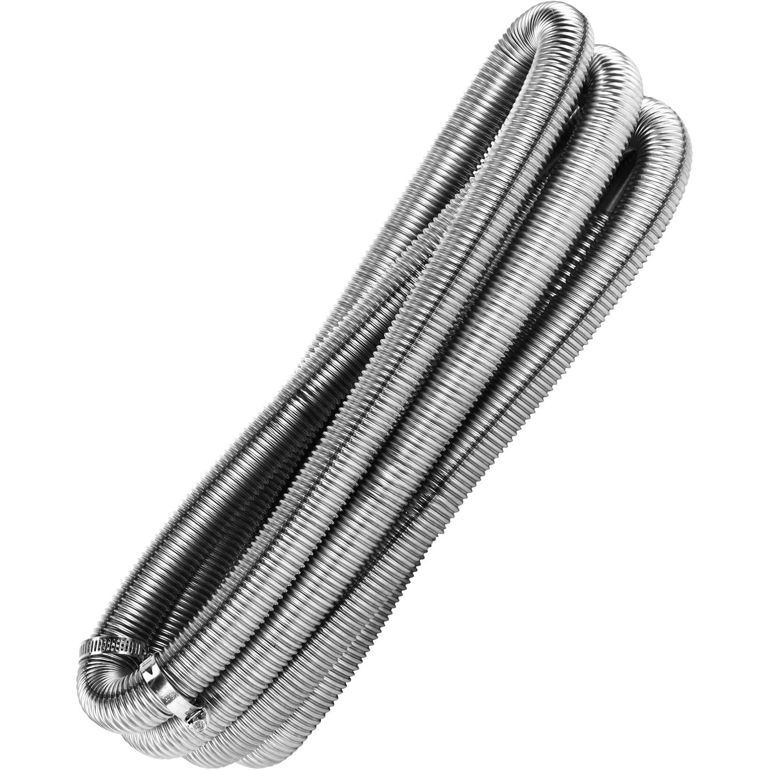 Stainless Steel Diesel Heater Exhaust Pipe Flexible Tail Exhaust Hose with Clamps