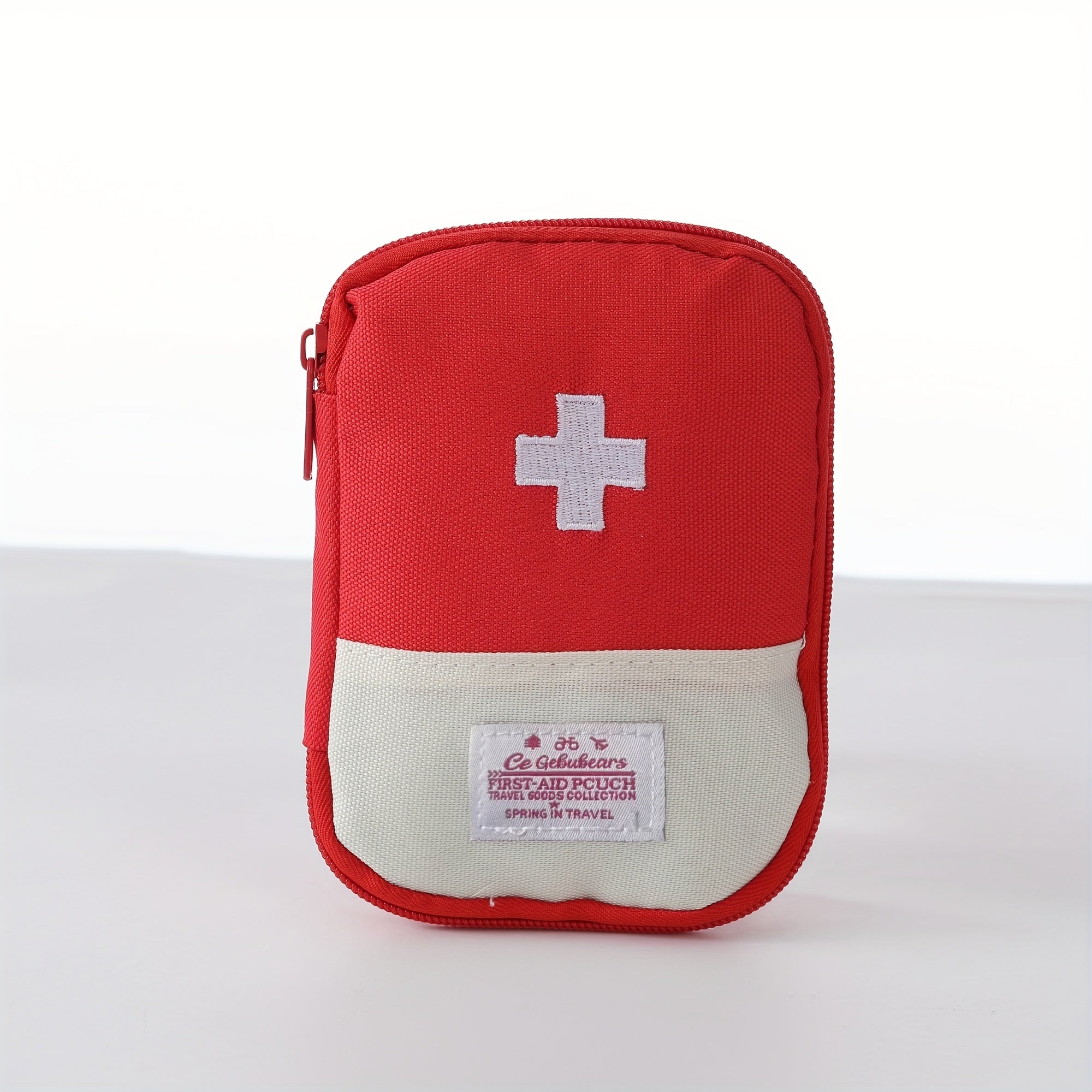 Portable Travel First Aid Kit Box Odorless Compact Medicine Organizer