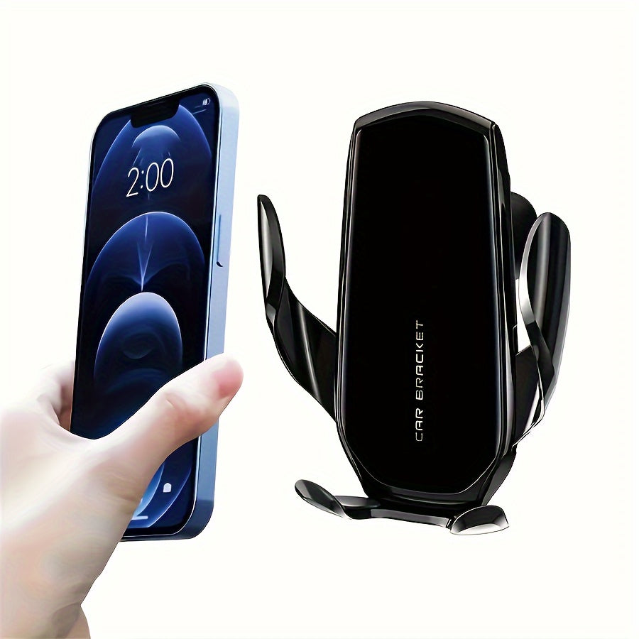 Soporte universal para teléfono de coche impermeable ABS con sensor de gravedad y soporte ajustable para rejilla