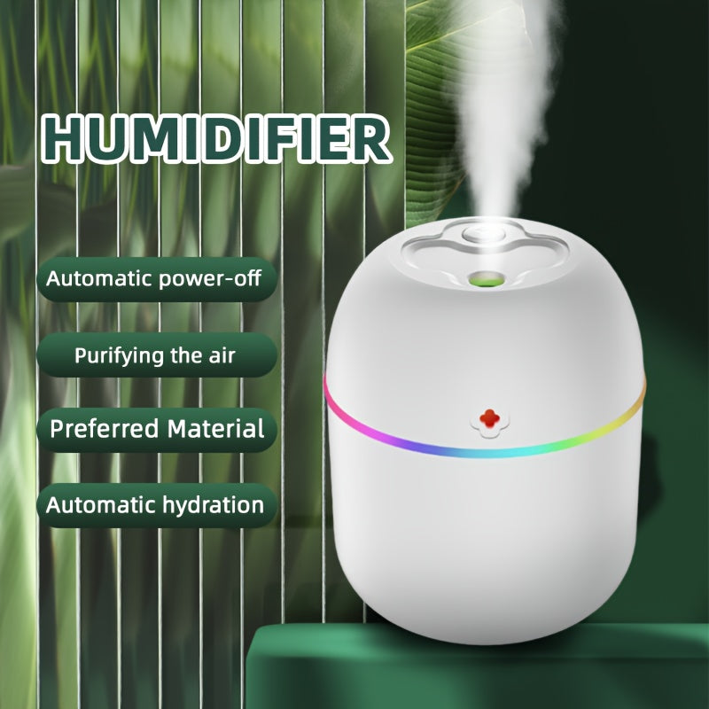 Aromatherapy Humidifier with Night Light for Bedroom Office Car USB Powered