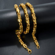 Ushbu noyob geometrik uzun marjon ayollar modasining klassik qismidir, kundalik to'plamlar va partiya sovg'alari uchun mukammal. Bu hip hop punk marjon erkaklar va ayollar uchun mos bo'lib, albatta, e'tiborni tortadi.