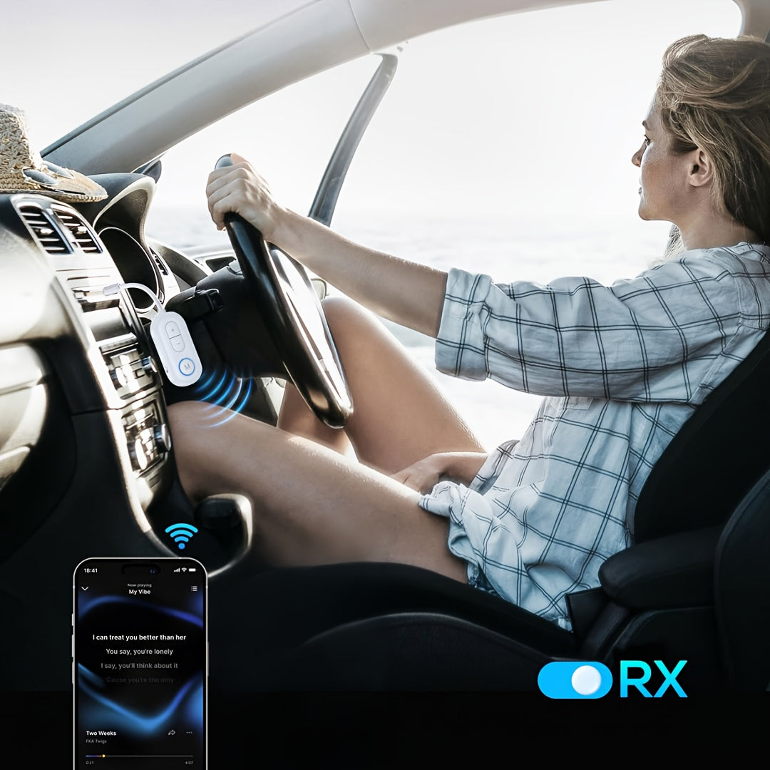 Wireless Music Adapter for Car TV PC Home Speaker Low Latency