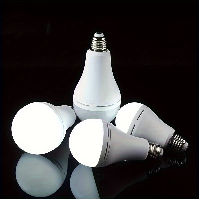 E27 LED Emergency Bulb Rechargeable 1200mAh Lithium Battery Hardwired Indoor High Brightness