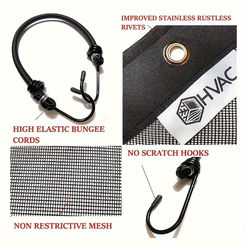 Universal Outdoor AC Cover 91.44cm x 91.44cm with Mesh Screen for Year-Round Protection