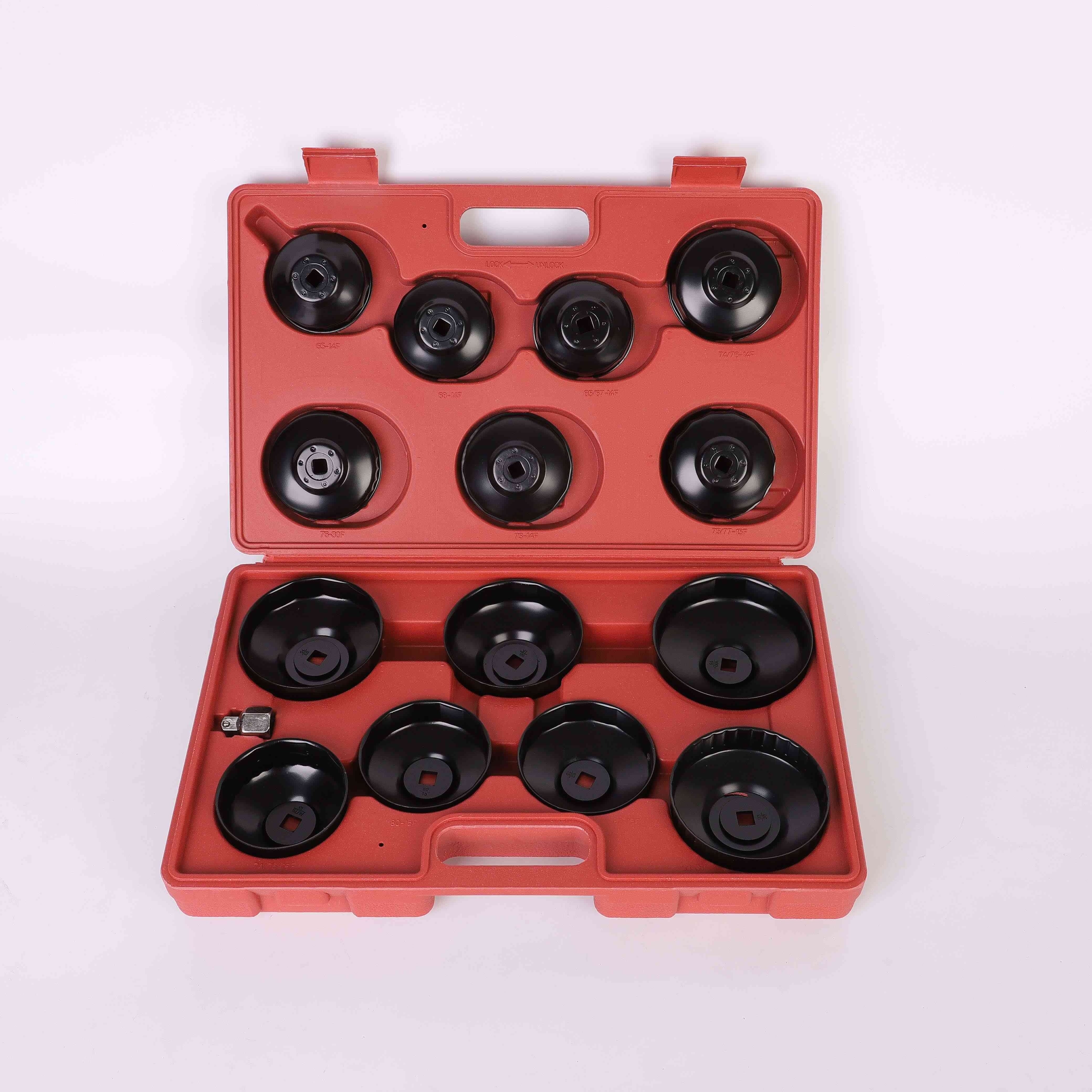 Universal Oil Filter Wrench Plate Disassembly Tool, Steel, 15 Pieces