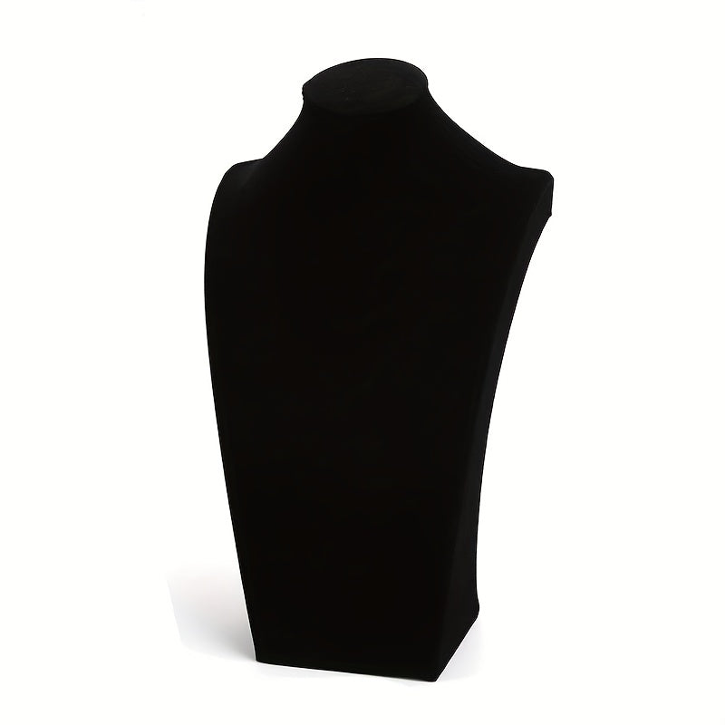 Velvet Jewelry Display Stand for Necklaces and Pendants Elegant Necklace Holder