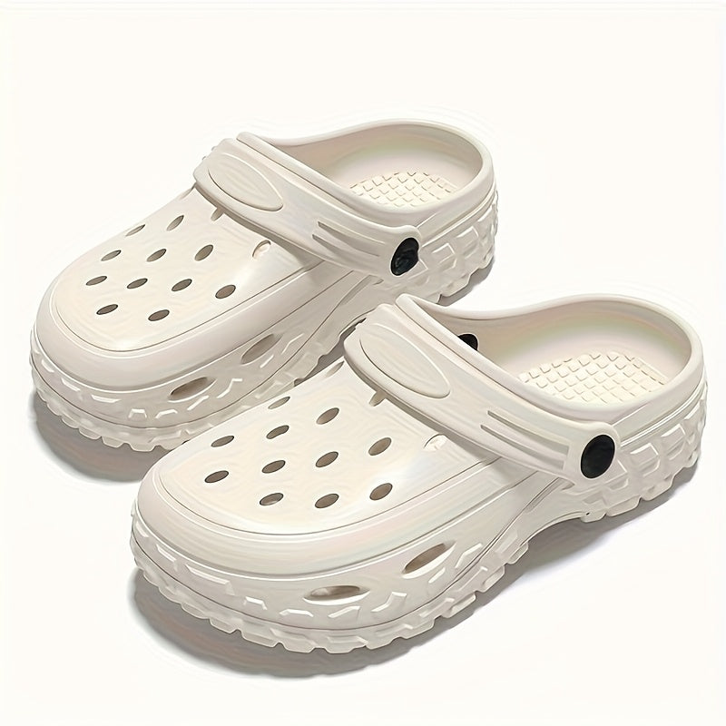 Women's Lightweight EVA Clogs Breathable Open-Toe Non-Slip Rubber Shoes