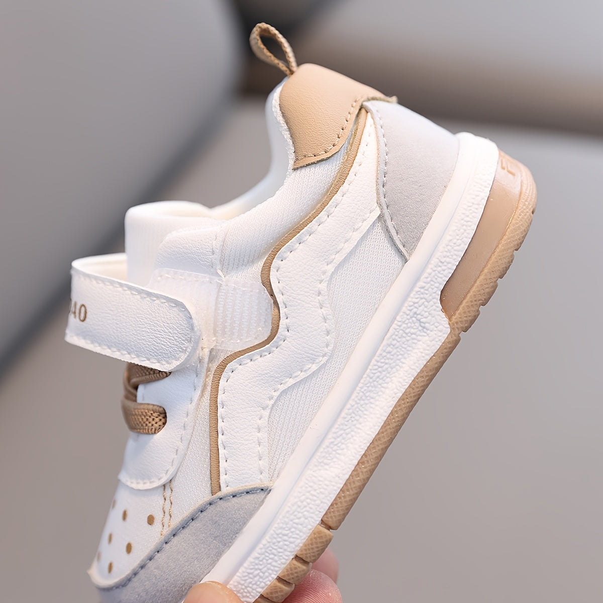 Children's Spring and Autumn Breathable Anti-slip Baby Walking Shoes Low Top Toddler Sneakers